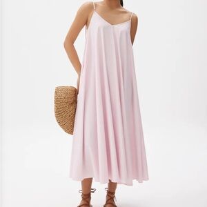 Trapeze Camisole Midaxi Dress